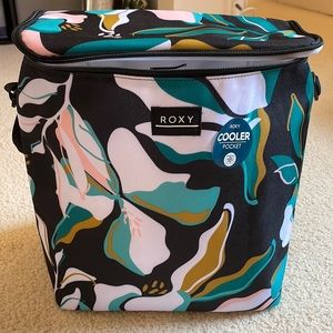 Floral print Roxy cooler bag
